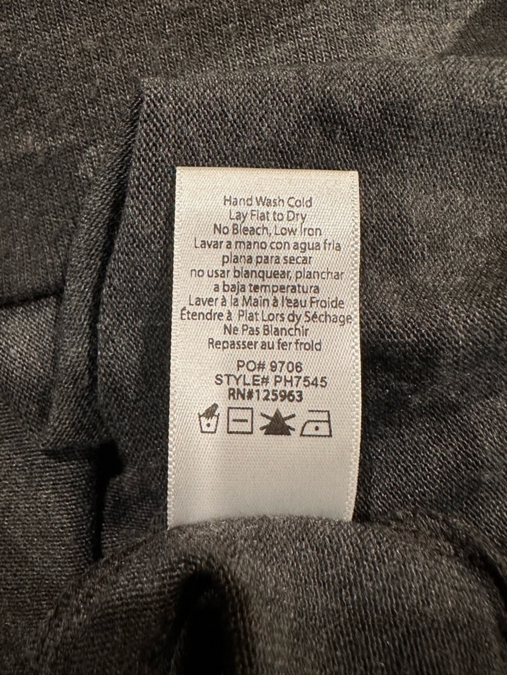 Beyond Yoga Camo Crewneck Sweatshirt Gray Size‎ Small Ultra Soft Lounge Cozy Top - Picture 12 of 13